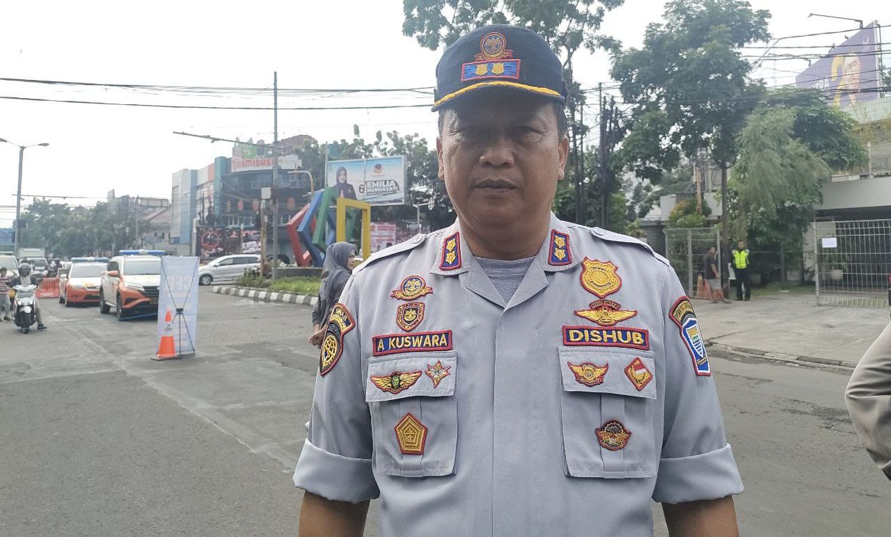 Kepala Bidang Pengendalian dan Ketertiban Transportasi (PDKT) Dishub Kota Bandung, Asep Koswara 