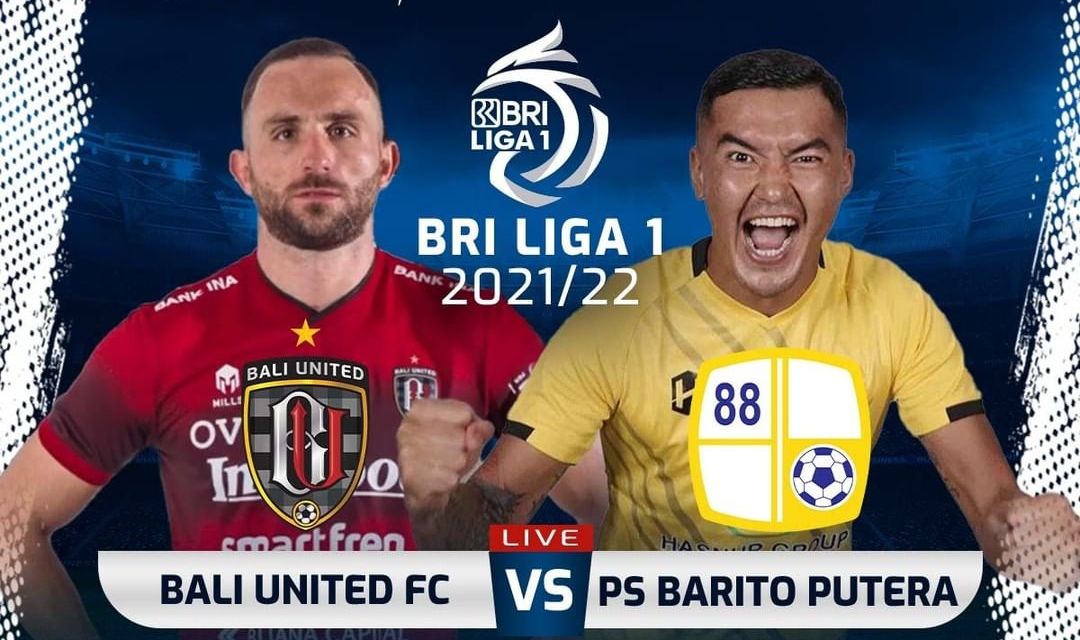 ilustrasi prediksi formasi starting line up Bali United vs Barito Putera pertandingan BRI Liga 1 hari ini