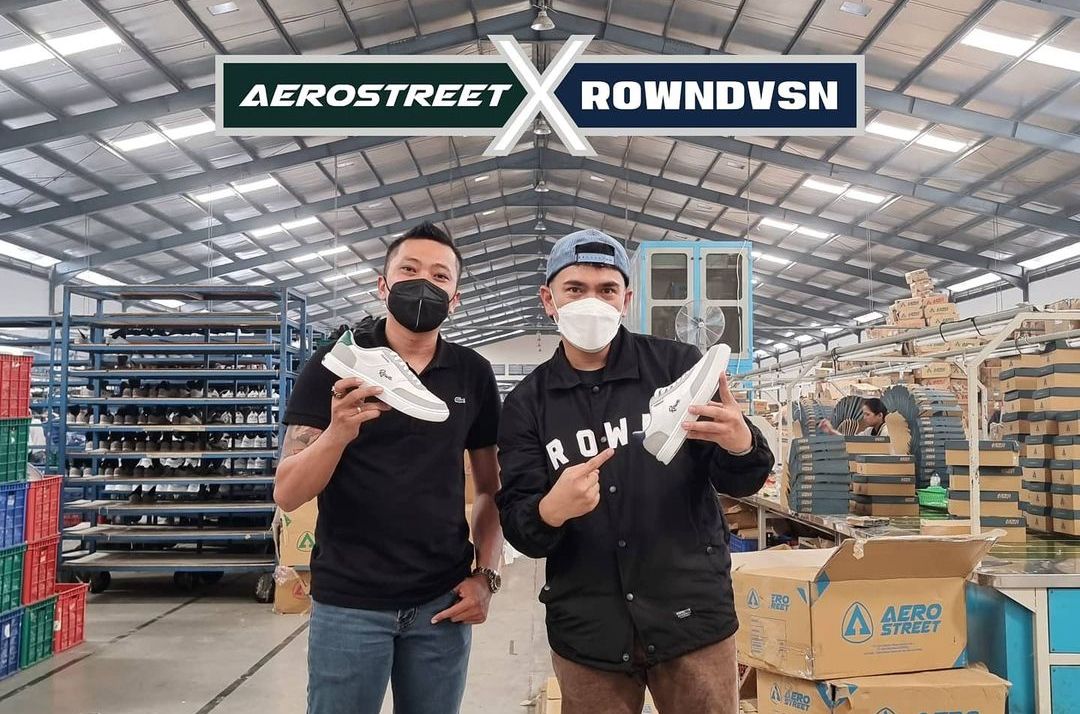 Owner Aerostreet dan Rowndvsn memamerkan proyek kolaborasinya saat menjelang perilisan