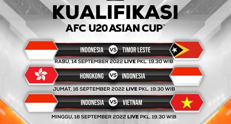 Info Harga Tiket Timnas Indonesia VS Timor Leste pada Babak