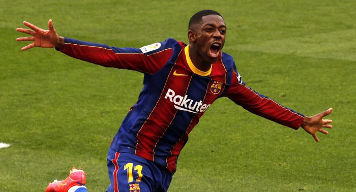 Striker Barcelona, Ousmane Dembele dikabarkan menarik ketertarikan dua klub top Eropa.