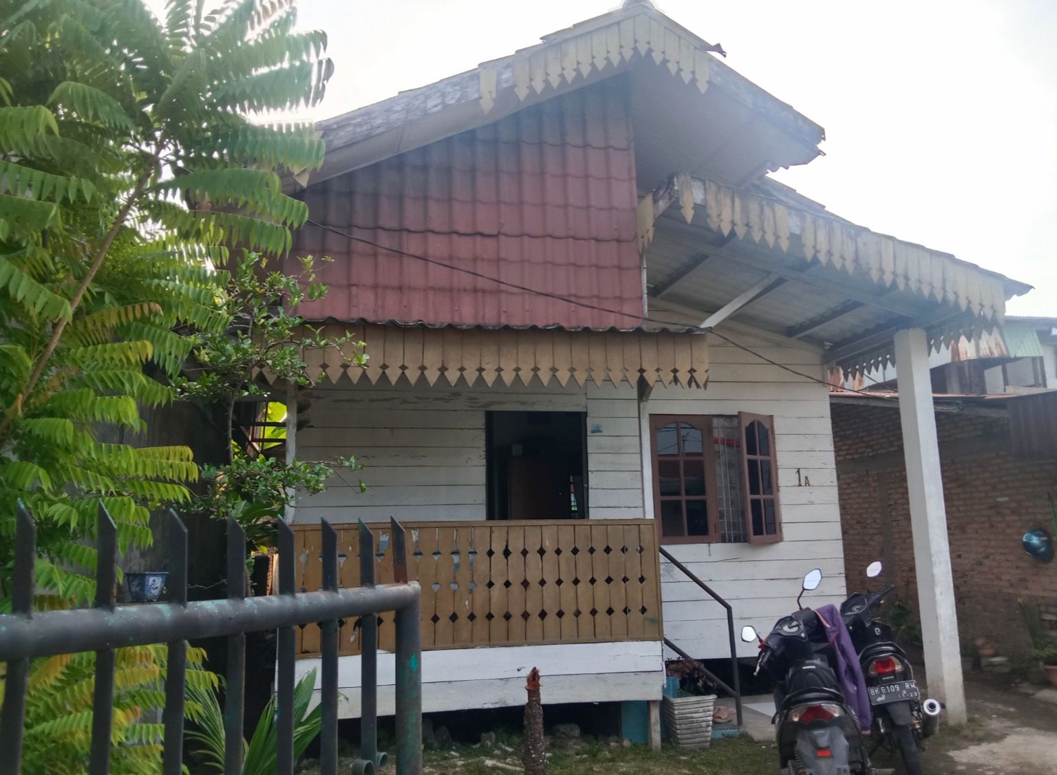 Rumah Penyanyi Melayu Deli, Nurainun, khas Rumah Panggung. 