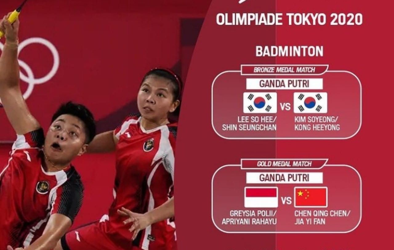 Jadwal ginting badminton olimpiade tokyo