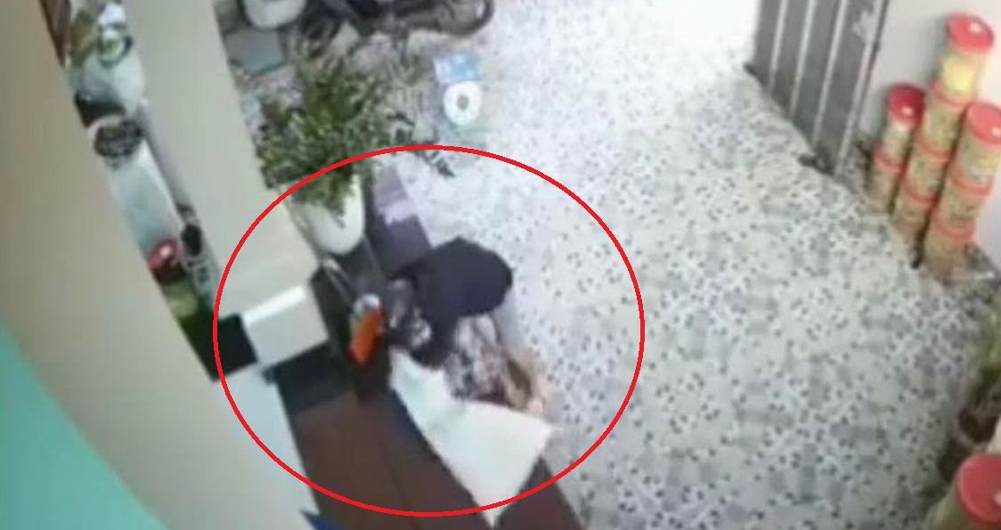 Rekaman CCTV penculikan anak.