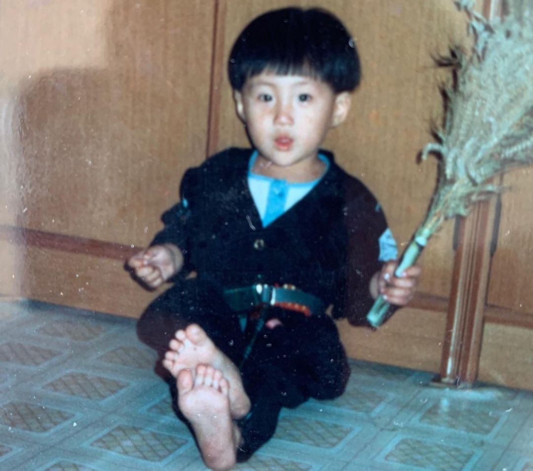 Kim Seon-ho saat masih anak-anak