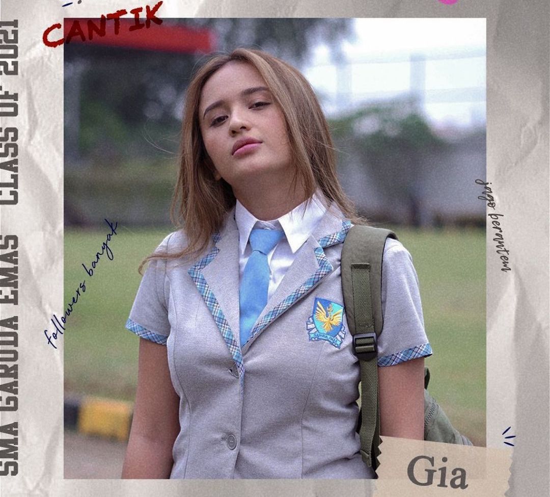 Gabriella Desta yang berperan sebagai Gia di I Love You Silly