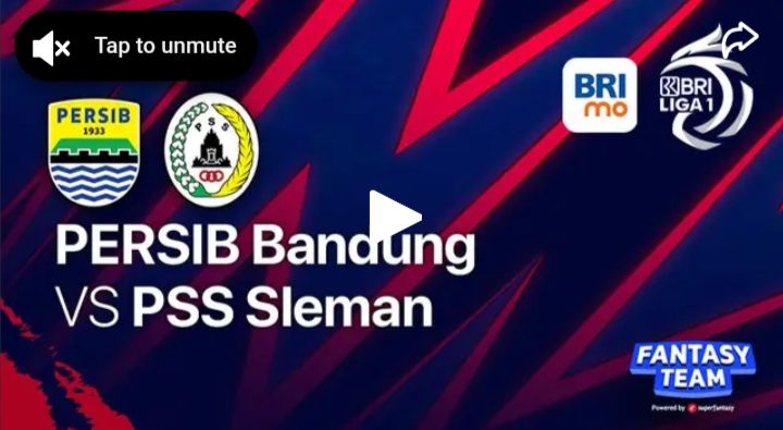 Saksikan live streaming BRI Liga 1 hari ini antara Persib Bandung vs PSS Sleman hanya di Indosiar