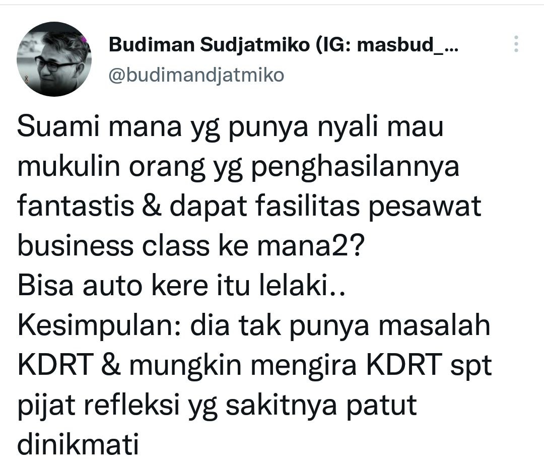 Cuitan Budiman Sudjatmiko soal tarif ceramah Oki Setiana Dewi.