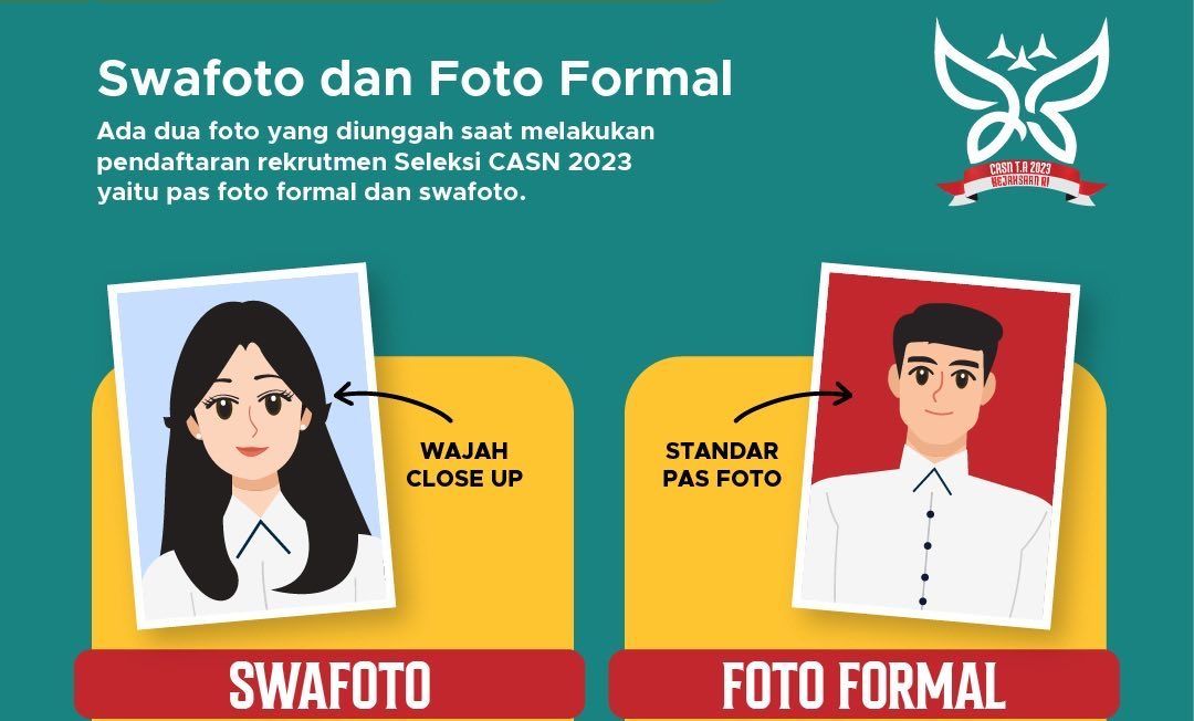 Cara Swafoto dan Pas Foto yang Tepat untuk Mendaftar CPNS 2023