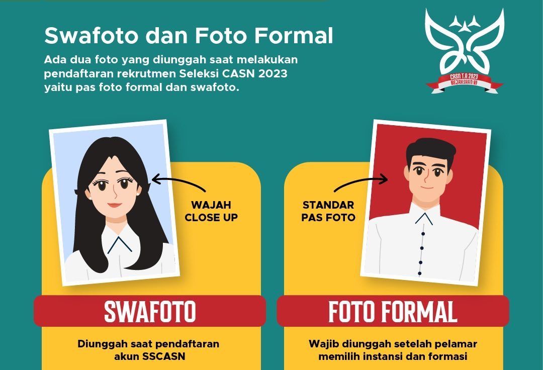 Contoh Swafoto CPNS P3K di SSCASN dan Aturan Selfie, Kenapa Swafoto