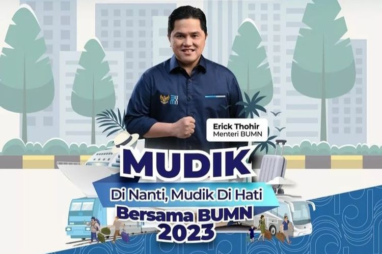 Mudik Gratis BUMN 2023, Ini Link Daftar dan Syaratnya