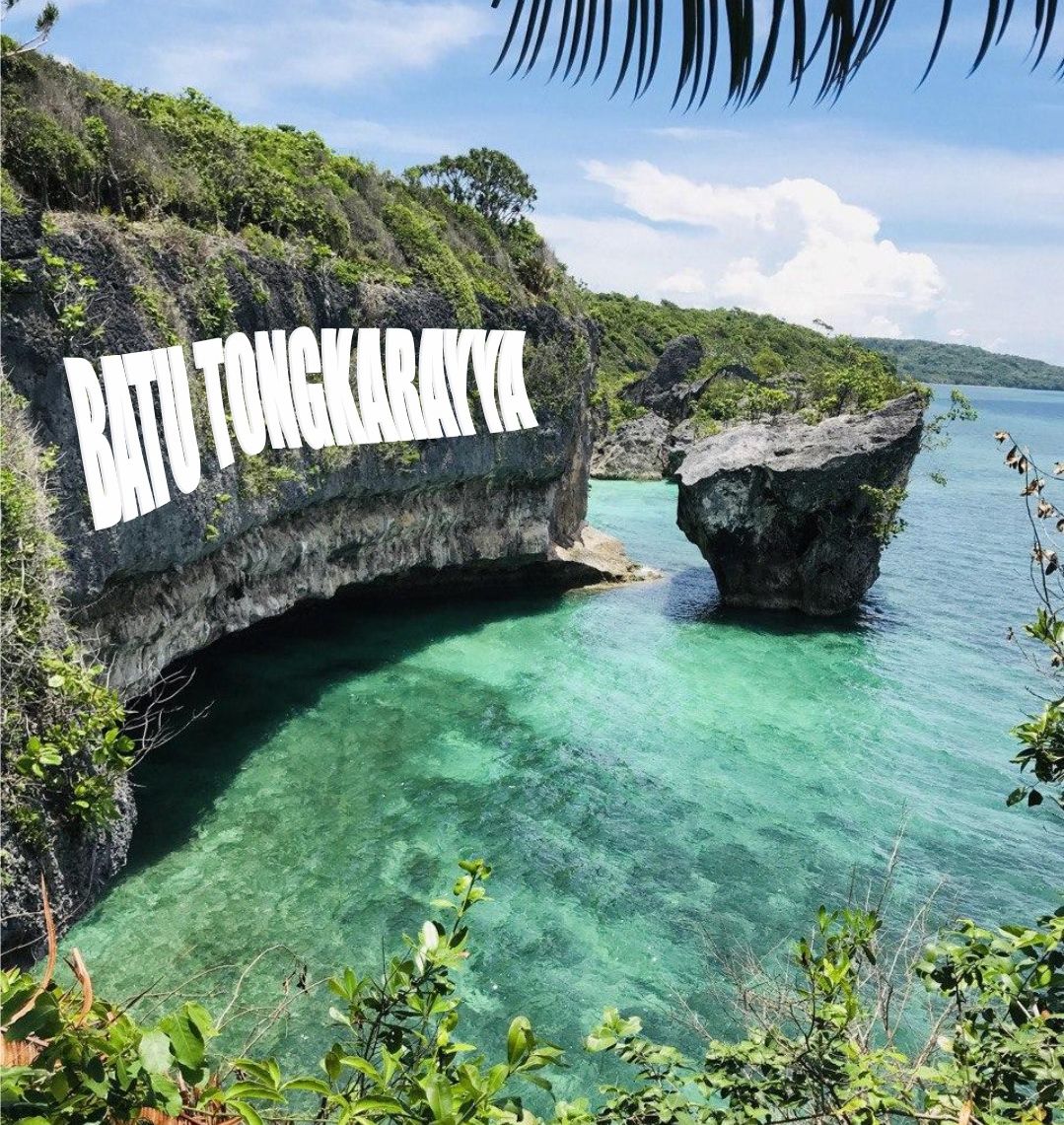 Wisata tebing Batu Tongkarayya di Desa Lembanna kecamatan Bontobahari Kabupaten Bulukumba Sulawesi Selatan.
