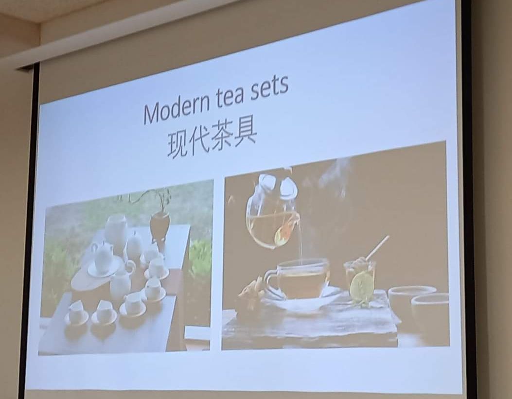 Modern tea set