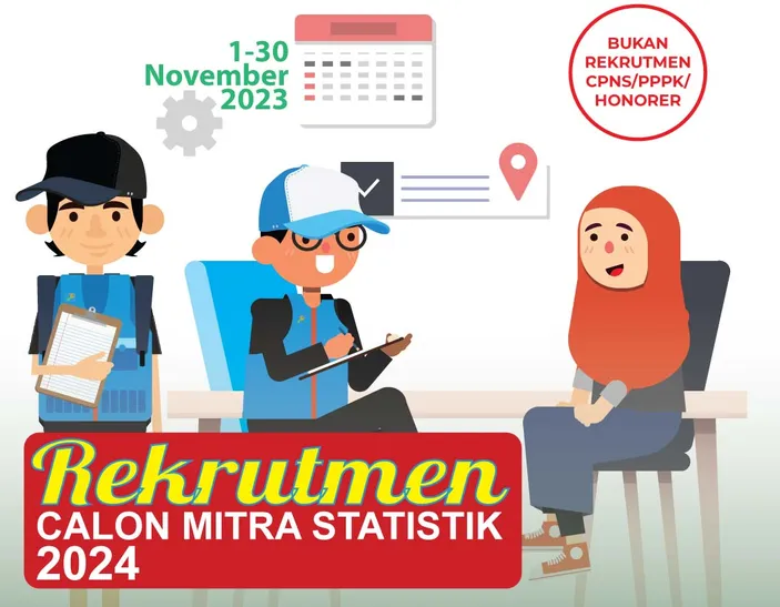 Cek Kapan Pengumuman Mitra BPS 2024, Ini Tahapan Seleksi Mitra ...