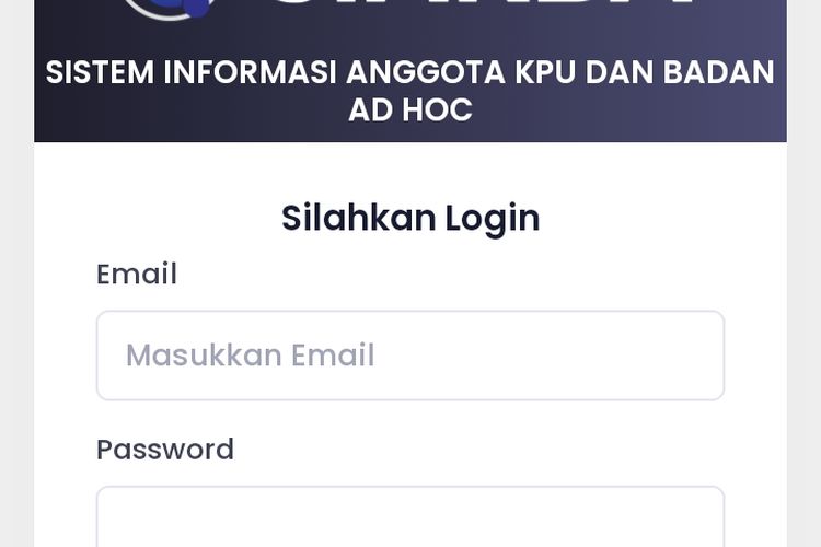 Login Siakba Go Id Untuk Pendaftaran Ppk Dan Pps 2022 Pemilu 2024