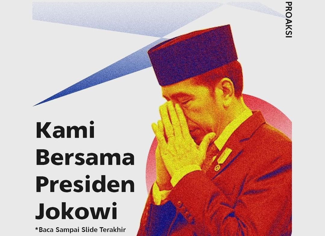BEM FISIP Unpad Kritik Presiden Jokowi. Instagram /@bemfisipunpad/