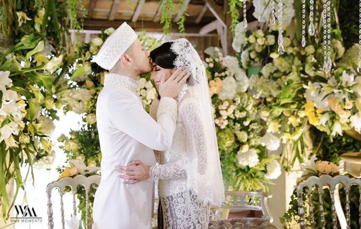 Pernikahan Tyas Mirasih dengan Raiden Soedjono pada 2017 silam