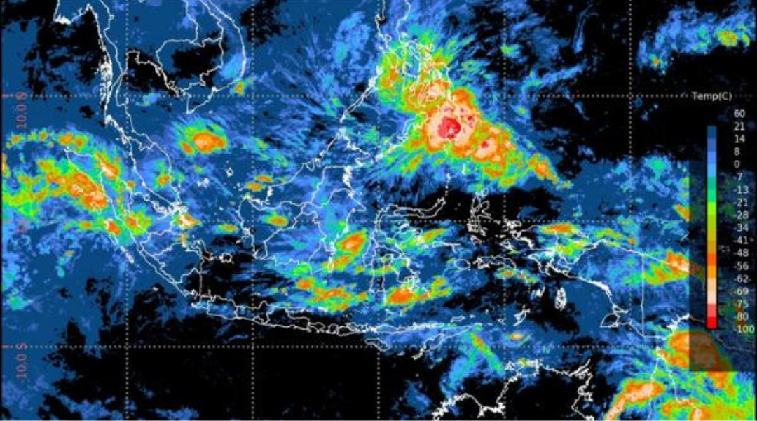 Waspada! BMKG Pantau Dua Siklon Tropis di Wilayah Indonesia