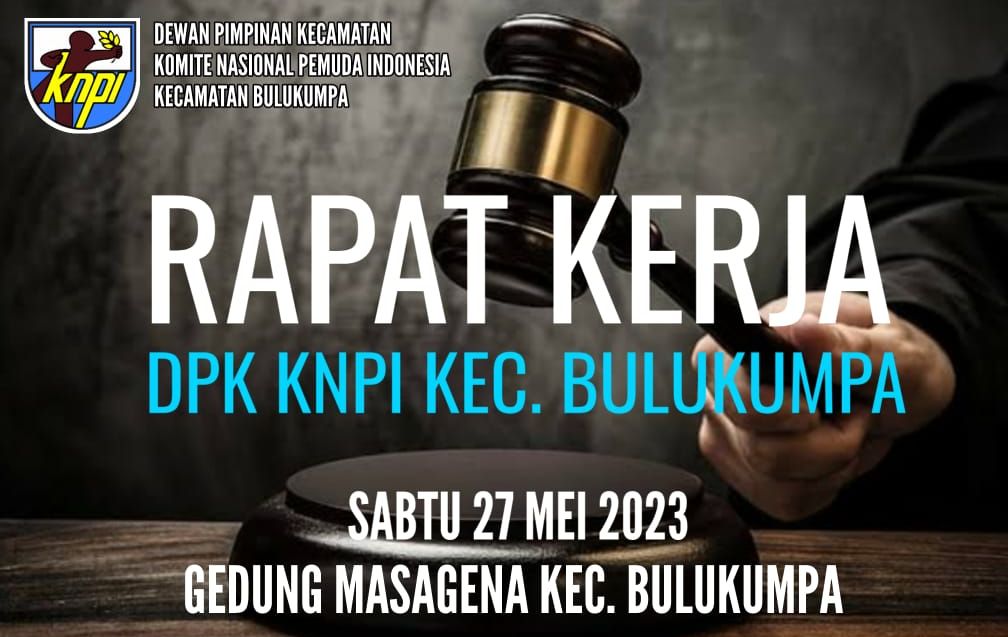 Molor dari jadwal, Raker DPK KNPI membuktikan dinamika organisasi