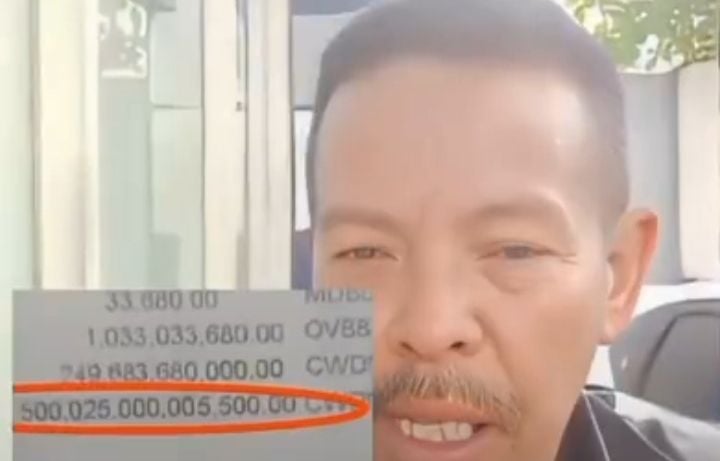 Bapak Amin pamer saldo rekening yang capai Rp 500 Triliun, Netizen: ditunggu surat cintanya dari petugas pajak