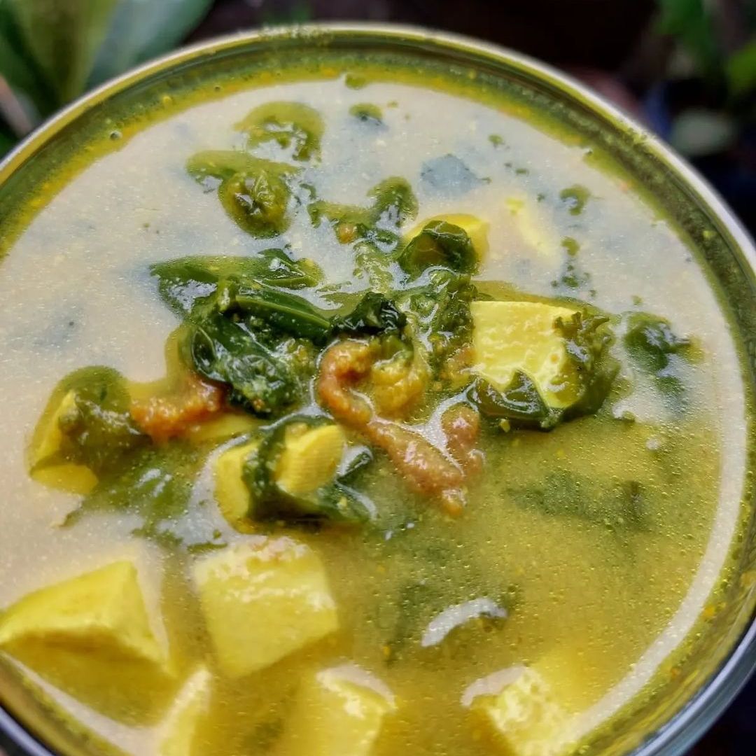 Resep masakan Sayur Kale kuah Pari.