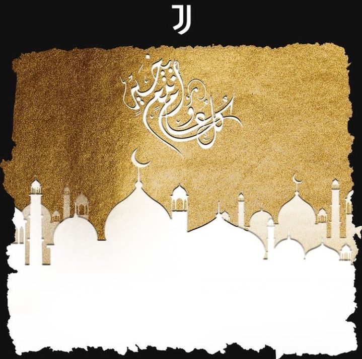 Unggahan ucapan Selamat Idul Fitri dari akun Instagram Juventus.