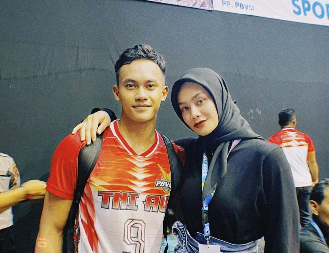 Kakak Adik Atlet Voli di Kapolri Cup 2023: Achmad Rizal dan Wilda Nurfadhilah/Instagram @wildanurfadhilahh