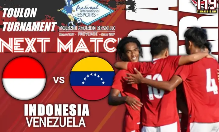 Hasil Akhir Indonesia Vs Venezuela Di Turnamen Sepakbola Toulon Cup ...