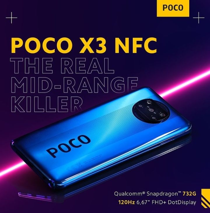 ilustrasi Poco X3 NFC, salah satu HP Gaming Rp2 jutaan di akhir tahun 2021