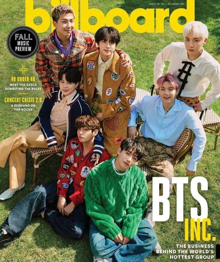 7 member BTS lengkap mejeng di Majalah Billboard. Akan tambah personel baru yang ke-8?