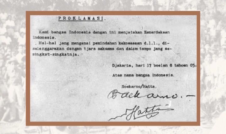 Ternyata Teks Proklamasi Ada 2 Simak Perbedaan Teks Proklamasi Klad Dan Proklamasi Otentik Jurnal Makassar