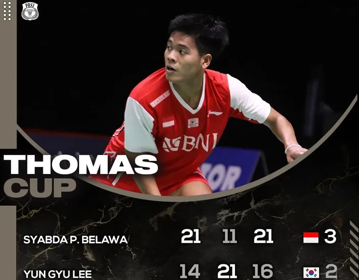 Hasil Thomas Cup 2022: Indonesia Ke Perempat Final, Syabda Perkasa ...