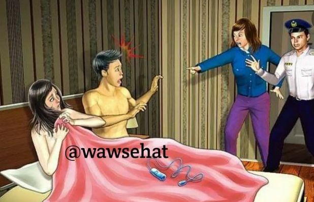 Ilustrasi perselingkuhan.