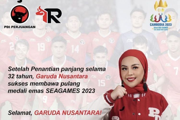 Politikus Unggah Foto dengan Latar Belakang Pemain Timnas Indonesia, Dihujat Netizen