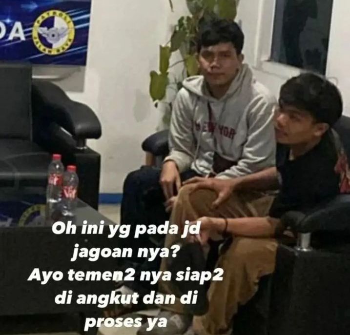 Wajah Pelaku Pelemparan Bus Persis Solo