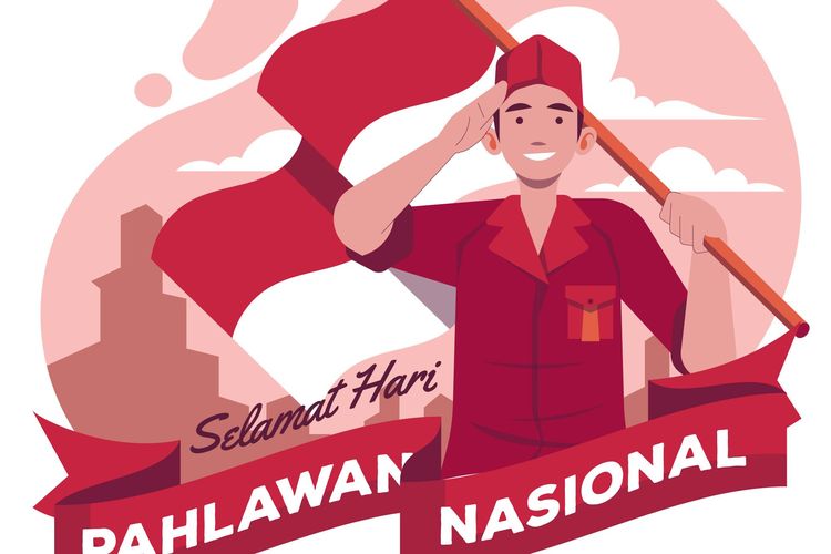 Ini Dia Link Twibbon Hari Pahlawan Desain Tokoh Perjuangan Indonesia Disertai Caption