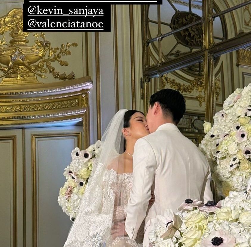 Selamat! Kevin Sanjaya Menikahi Valencia Tanoesoedibjo di Paris Hari Ini, Fajar dan Rian Jadi Pendamping