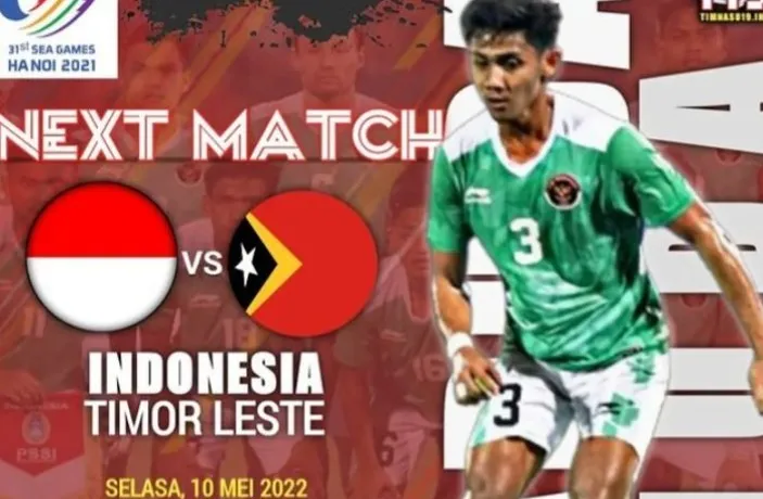 Jadwal Dan Link Live Streaming Indonesia Vs Timor Leste Di SEA Games ...