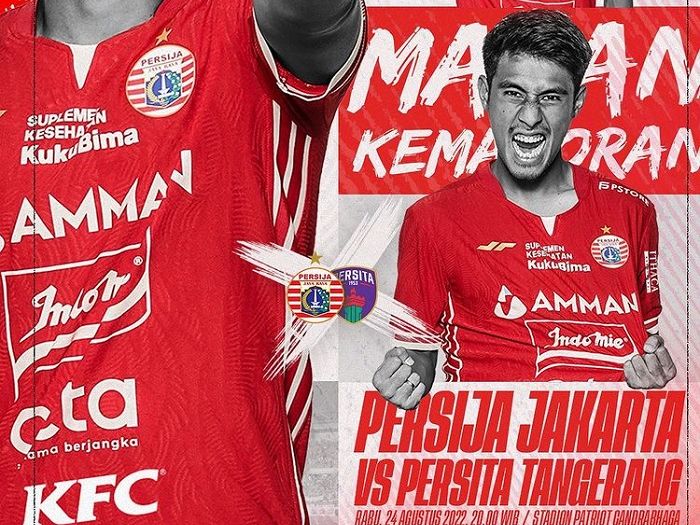 Persija Jakarta Vs Persita Tangerang BRI Liga 1 Hari Ini Siaran ...