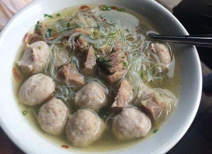 Ilustrasi bakso di Ciamis yang enak.