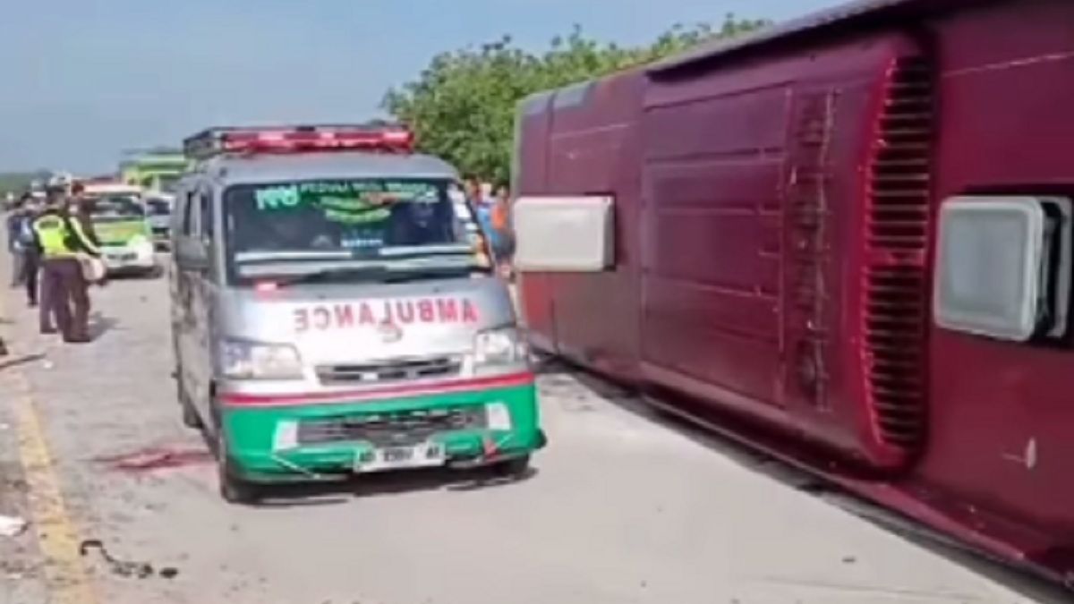 Info Kecelakaan Maut Ngawi Hari Ini, Bus Kader Partai Hanura Guling Di ...