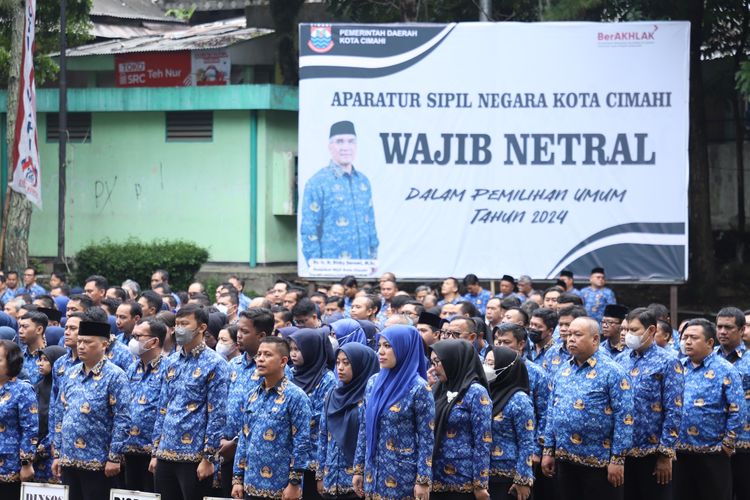 Kampanye Pemilu 2024 Dimulai, ASN Cimahi Wajib Netral