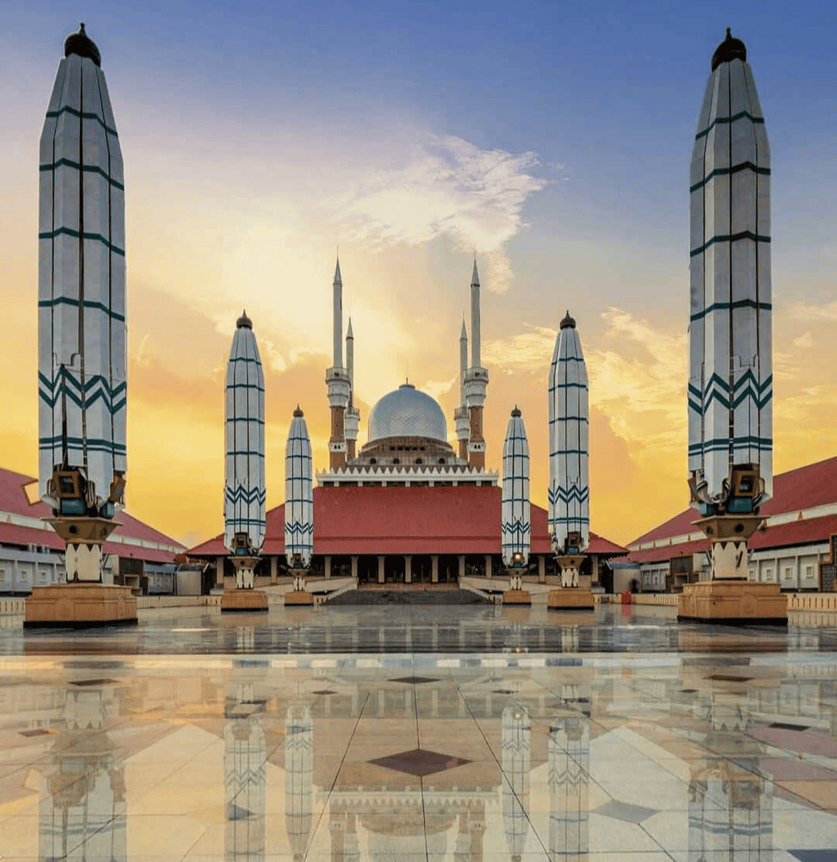 Masjid Agung Jawa Tengah, Semarang.