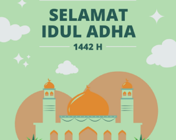Ini cara mudah membuat kartu ucapan selamat Idul Adha 1442 H pakai aplikasi Canva.