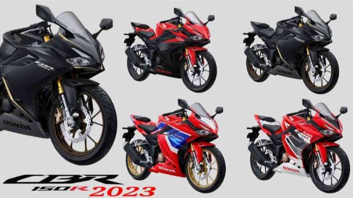 Pilihan tipe dan warna dari Honda CBR150R 2023