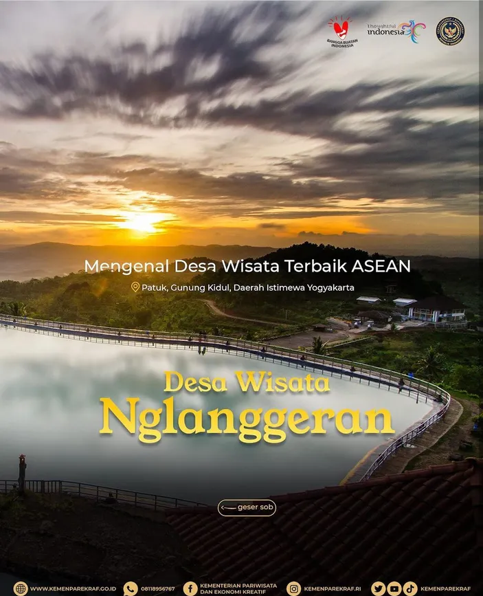 Mengenal Desa Nglanggeran Di Gunungkidul DIY Yang Raih Best Tourism ...