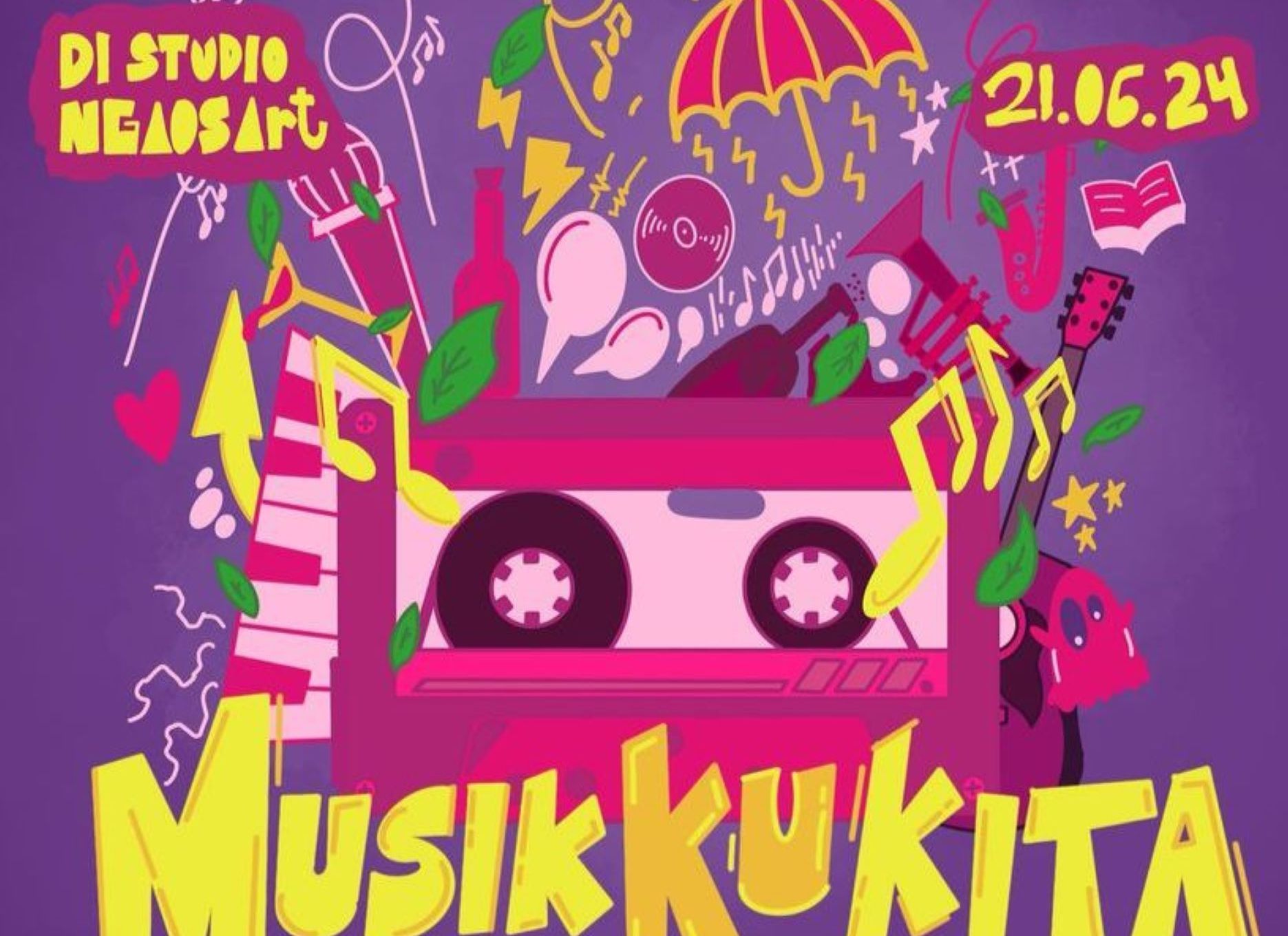 MusikKuKita merupakan ajang Lebaran Musisi dalam rangka peringati Hari Musik Dunia 2024/