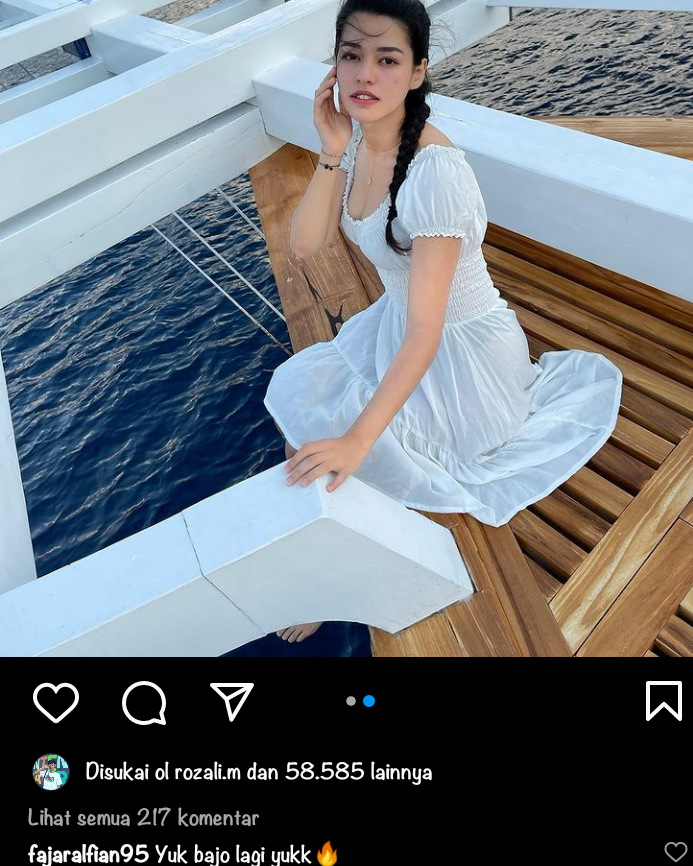 Potret Cantik Susan Sameh saat Liburan ke Labuan Bajo/Tangkapan Layar Instagram @susansame