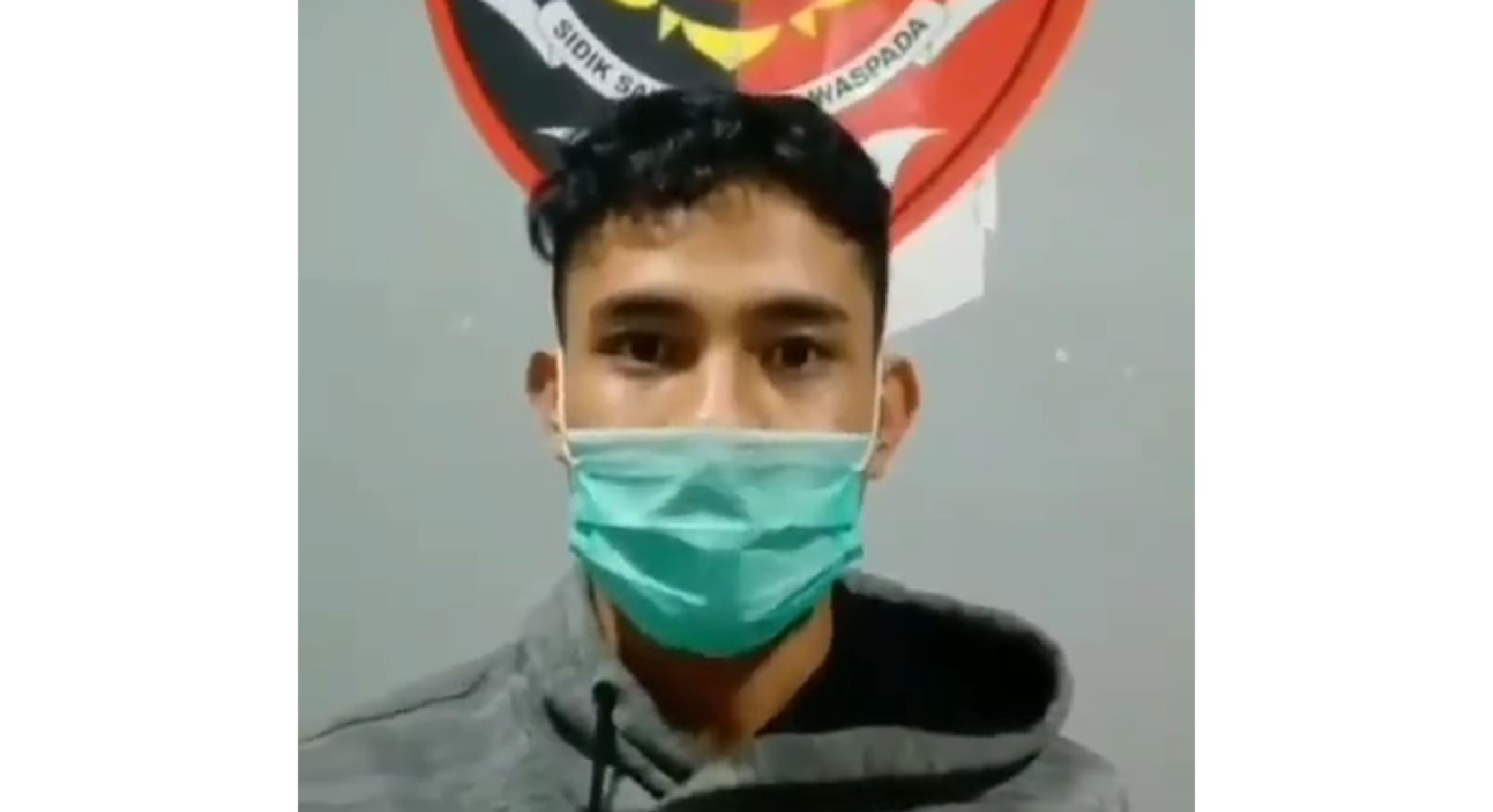Pemuda yang mengaku menjadi korban begal di daerah Jakarta Timur.