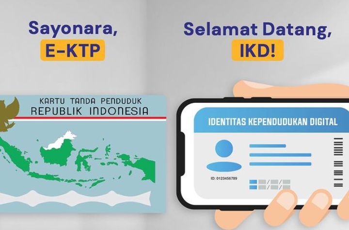 Perubahan dari E-KTP menjadi KTP Digital atau IKD
